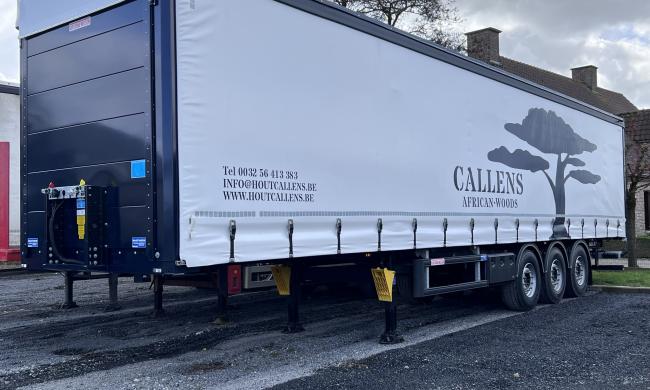 Callens schuifzeiltrailer